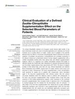 Clinical Evaluation of a Defined Zeolite-Clinoptilolite Supplementation Effect on the Selected Blood Parameters of Patients