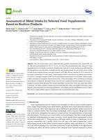 Assessment of Metal Intake by Selected Food Supplements Based on Beehive Products