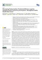 Decreasing Pasteurization Treatment Efficiency against Amoeba-Grown Legionella pneumophila—Recognized Public Health Risk Factor