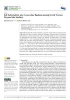 Job Satisfaction and Associated Factors among Scrub Nurses: Beyond the Surface