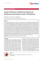 Levels of Distress and Physical Activity of Adolescents during the Covid-19 Pandemic