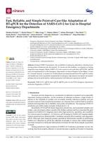 prikaz prve stranice dokumenta Fast, Reliable, and Simple Point-of-Care-like Adaptation of RT-qPCR for the Detection of SARS-CoV-2 for Use in Hospital Emergency Departments