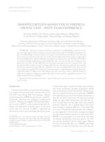 prikaz prve stranice dokumenta Modified ritgen maneuver in perineal protection – sixty-year experience