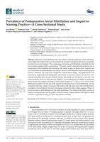 prikaz prve stranice dokumenta Prevalence of Postoperative Atrial Fibrillation and Impact to Nursing Practice—A Cross Sectional Study