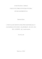 prikaz prve stranice dokumenta Učestalost spontanog pneumotoraksa u Zadarskoj županiji u razdoblju od 2019. do 2023. godine: rad s istraživanjem