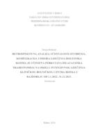 prikaz prve stranice dokumenta RETROSPEKTIVNA ANALIZA UČESTALOSTI IZVOĐENJA, KOMPLIKACIJA I ISHODA LIJEČENJA BOLESNIKA KOJIMA JE UČINJENA PERKUTANA DILATACIJSKA TRAHEOTOMIJA NA ODJELU INTENZIVNOG LIJEČENJA KLINIČKOG BOLNIČKOG CENTRA RIJEKA U RAZDOBLJU OD 1.1.2022.-31.12.2023.