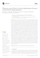 prikaz prve stranice dokumenta Depression and Its Effect on Geriatric Rehabilitation Outcomes  in Switzerland’s Aging Population